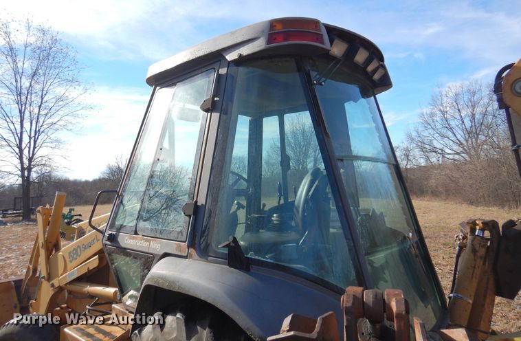 image for item KJ9501 1996 Case 580 Super L  backhoe