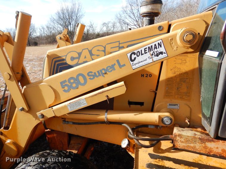 image for item KJ9501 1996 Case 580 Super L  backhoe