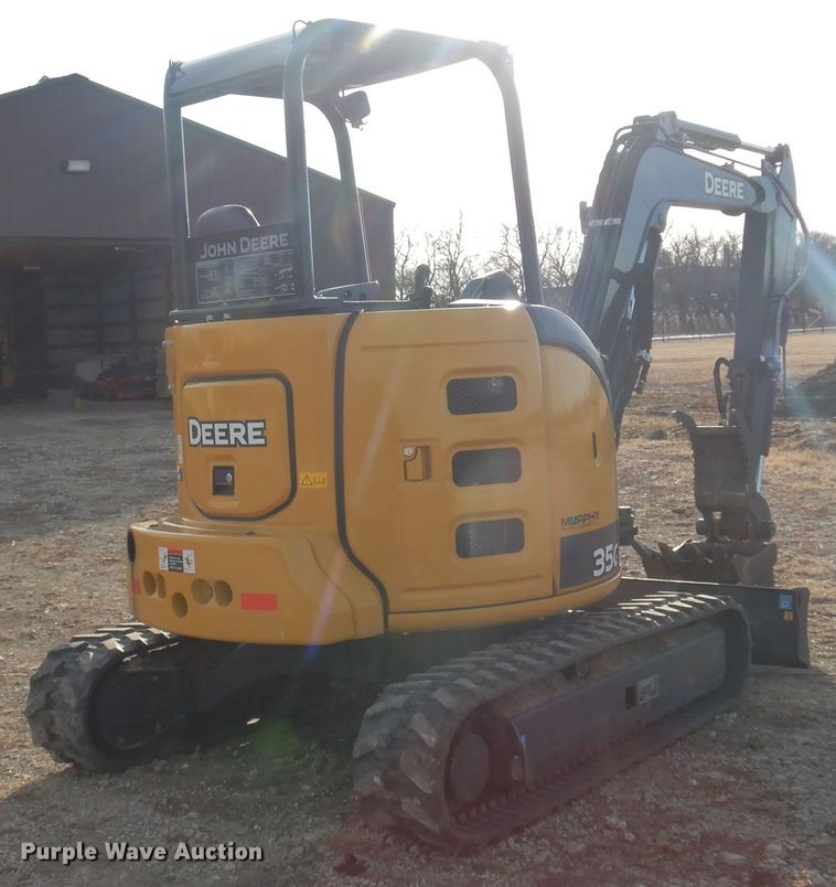 image for item KJ9515 2020 John Deere 35G  mini excavator