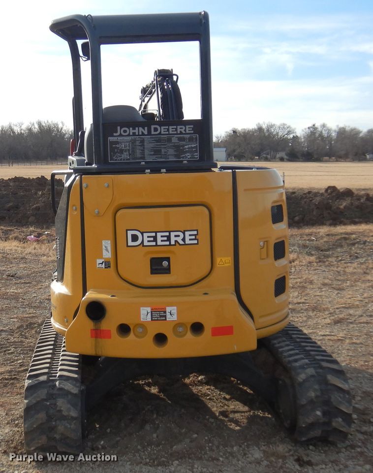 image for item KJ9515 2020 John Deere 35G  mini excavator