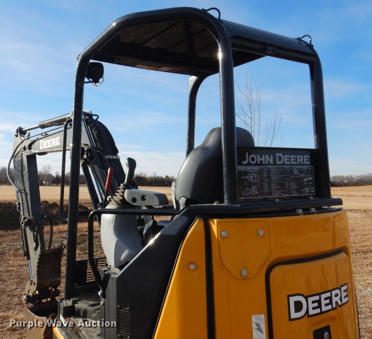 image for item KJ9515 2020 John Deere 35G  mini excavator