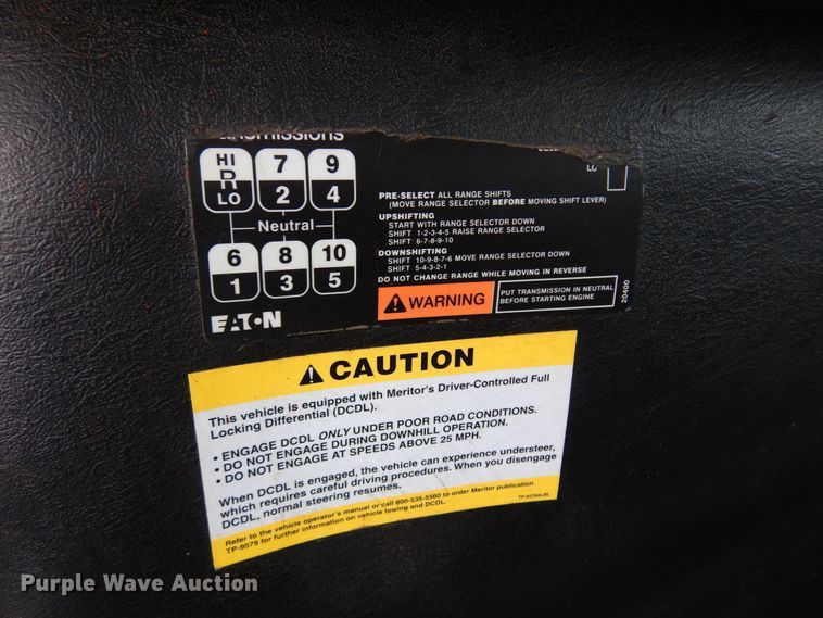 image for item KO9533 2007 International 7400  dump truck