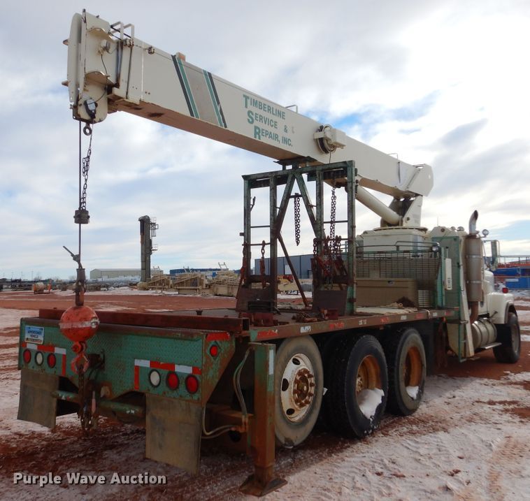 image for item KS9344 1981 International Transtar 4300  crane truck