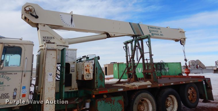 image for item KS9344 1981 International Transtar 4300  crane truck