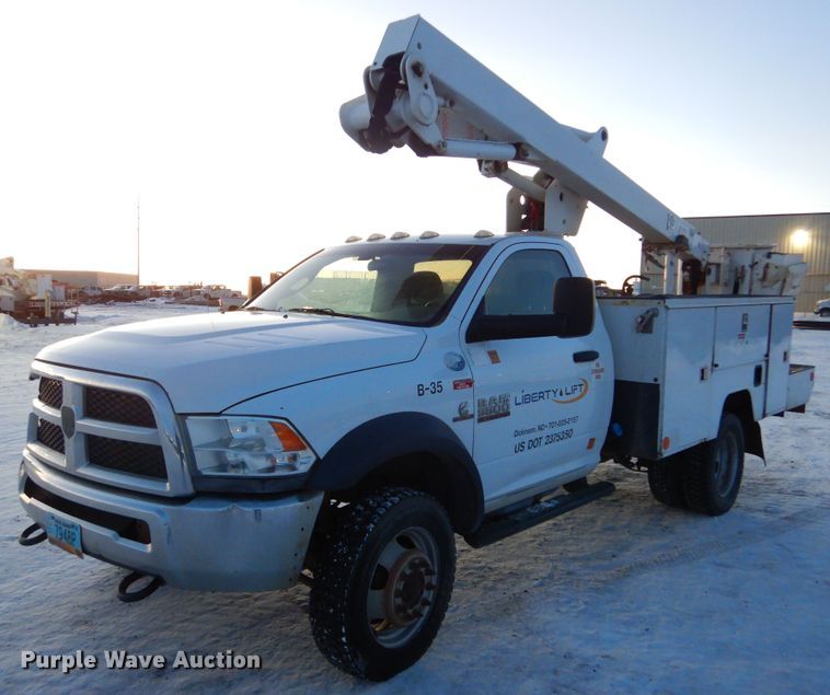 image for item KS9346 2013 Dodge Ram 5500HD  bucket truck