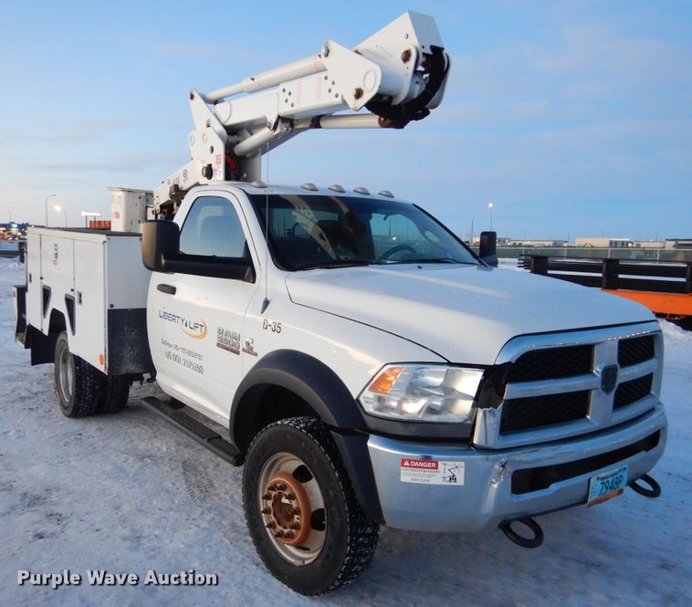 image for item KS9346 2013 Dodge Ram 5500HD  bucket truck