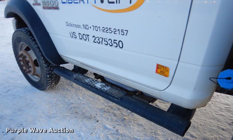 image for item KS9346 2013 Dodge Ram 5500HD  bucket truck