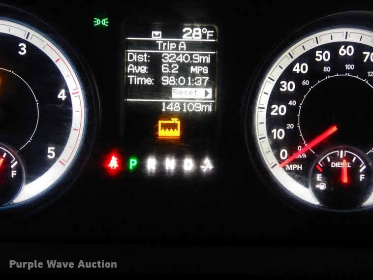 image for item KS9346 2013 Dodge Ram 5500HD  bucket truck