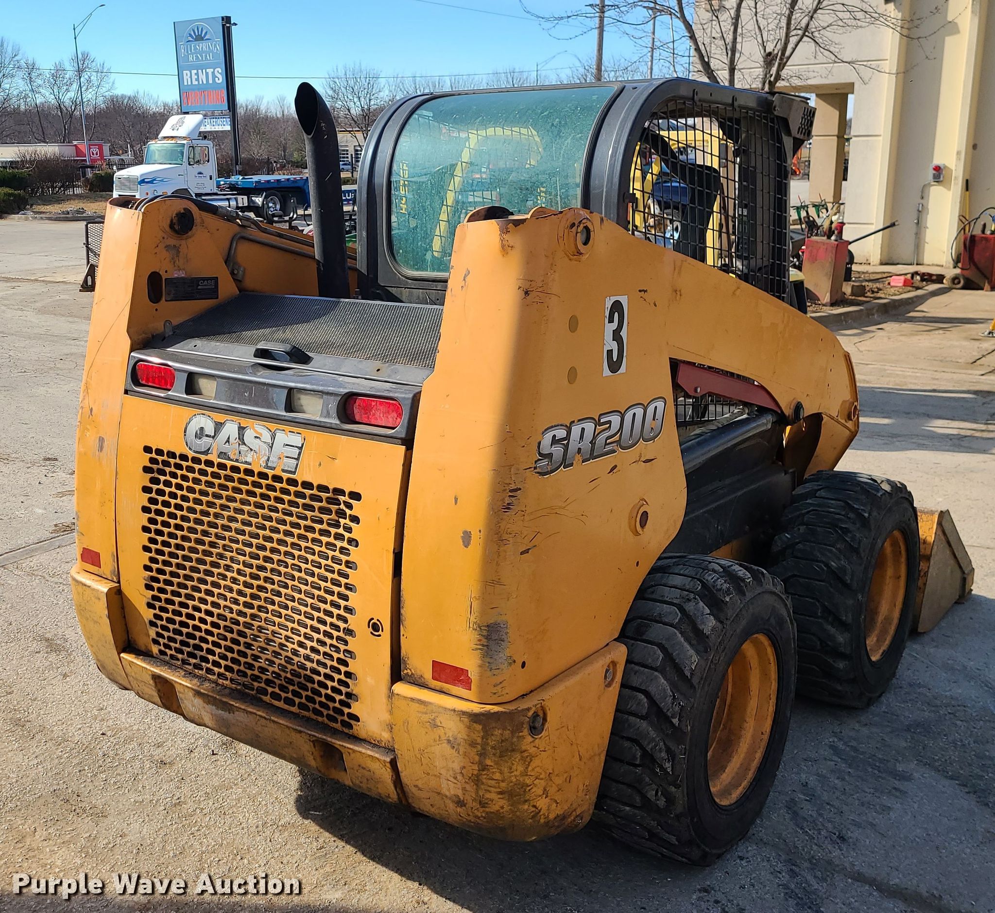 2012 Case SR200 skid steer loader in Blue Springs, MO Item JG9268