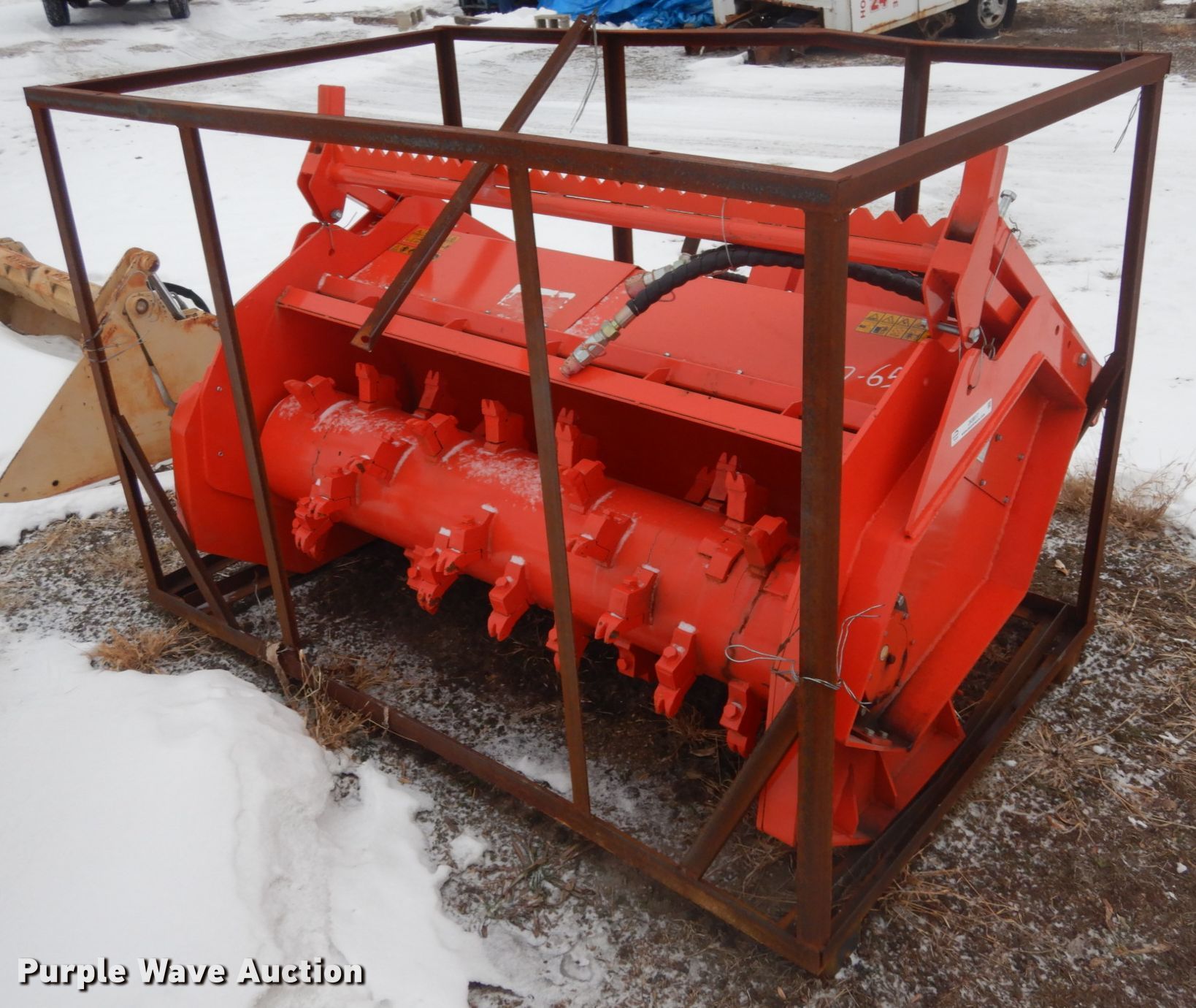 2021 TopCat SSFM81 63" W skid steer mulcher in Galesburg, IL Item