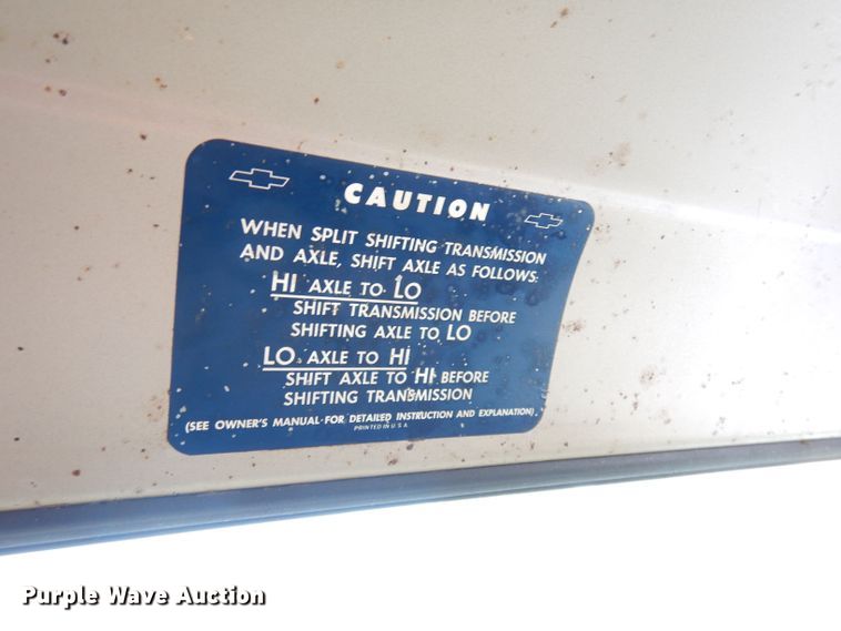 image for item DH8856 1966 Chevrolet C60  grain truck