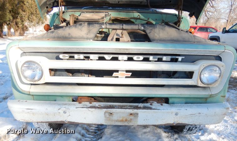 image for item DH8856 1966 Chevrolet C60  grain truck