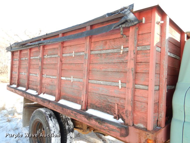 image for item DH8856 1966 Chevrolet C60  grain truck