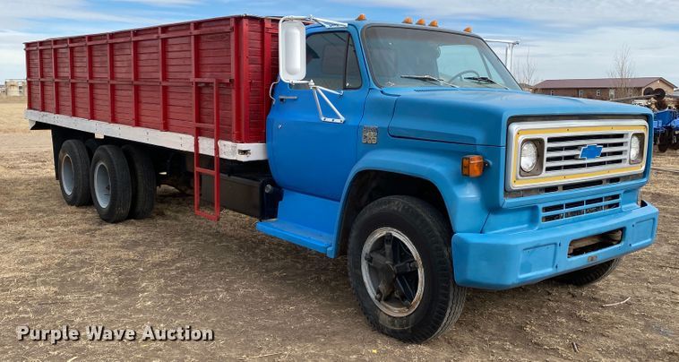 image for item DL1481 1973 Chevrolet C65  grain truck