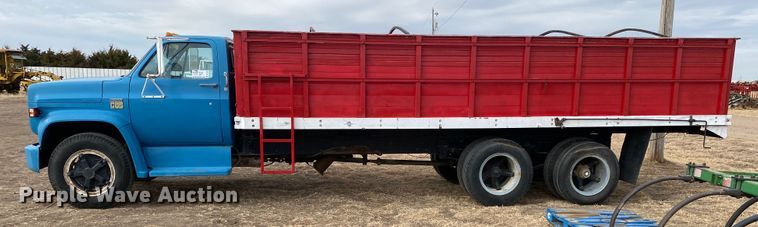 image for item DL1481 1973 Chevrolet C65  grain truck