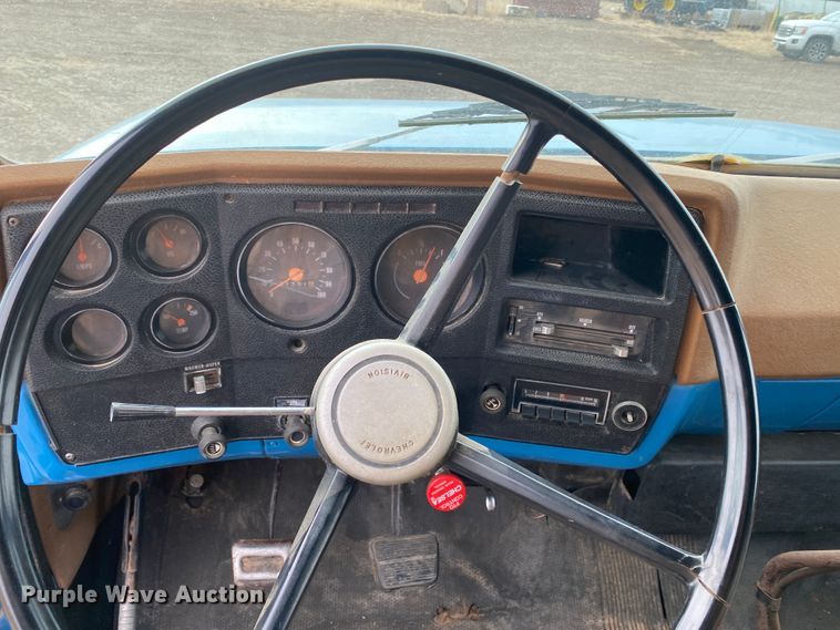 image for item DL1481 1973 Chevrolet C65  grain truck