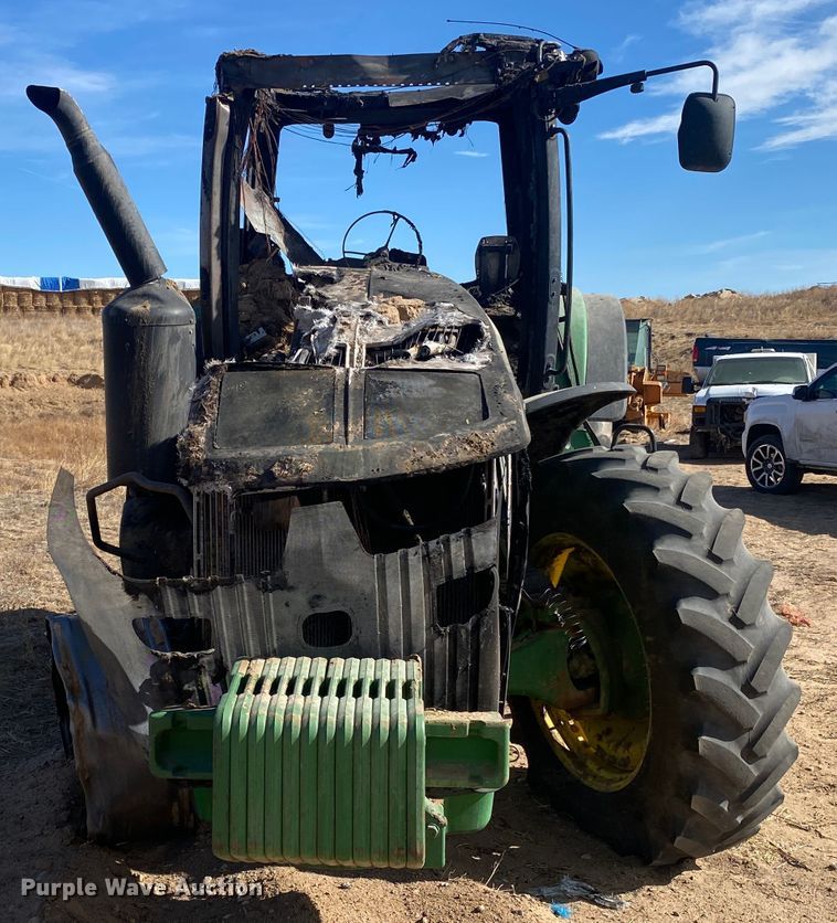 image for item DL1496 2014 John Deere 8235R  MFWD tractor