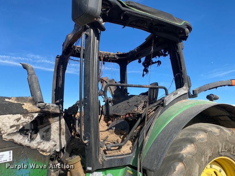 image for item DL1496 2014 John Deere 8235R  MFWD tractor