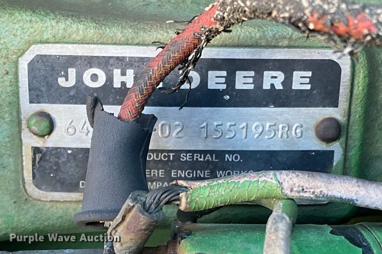 image for item DM8250 1971 John Deere 4620  tractor