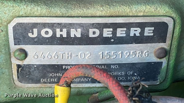 image for item DM8250 1971 John Deere 4620  tractor