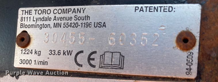 image for item DM8254 Toro Groundsmaster 455D  lawn mower
