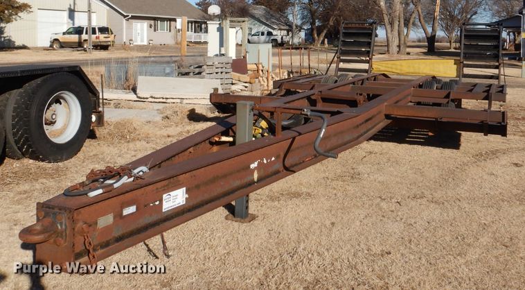 image for item DR0831 1996 Jantz  combine trailer