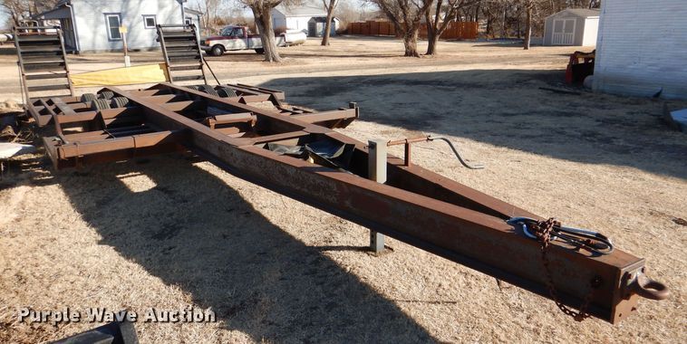 image for item DR0831 1996 Jantz  combine trailer