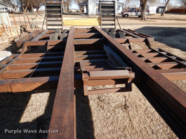 image for item DR0831 1996 Jantz  combine trailer