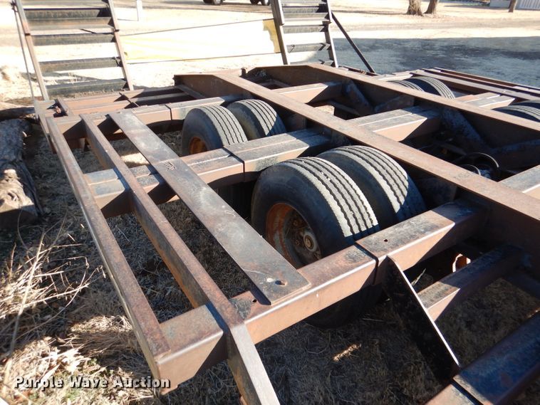 image for item DR0831 1996 Jantz  combine trailer