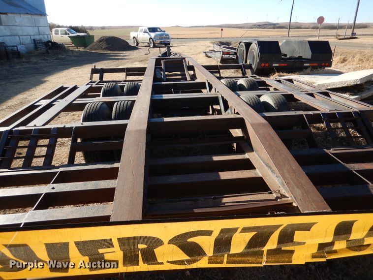 image for item DR0831 1996 Jantz  combine trailer