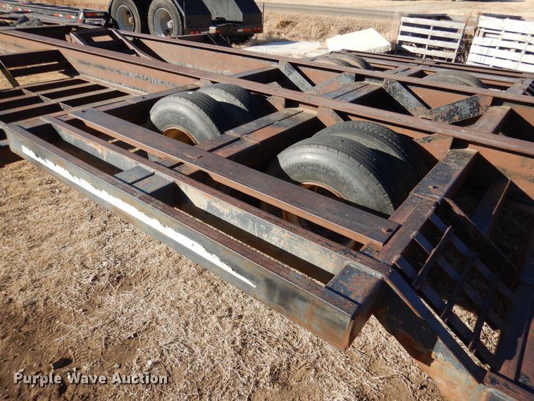 image for item DR0831 1996 Jantz  combine trailer