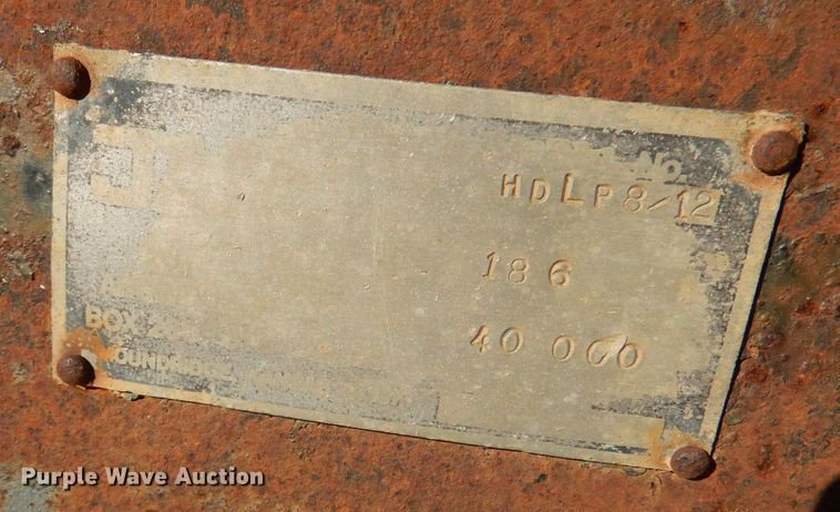 image for item DR0831 1996 Jantz  combine trailer