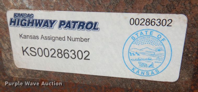 image for item DR0831 1996 Jantz  combine trailer