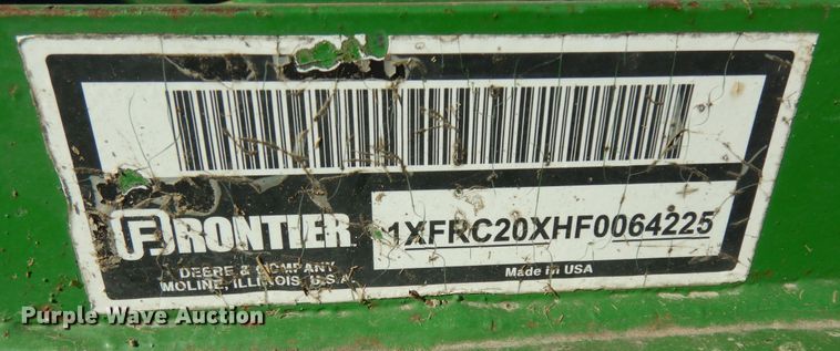 image for item EY9780 2016 John Deere 3032E  MFWD tractor