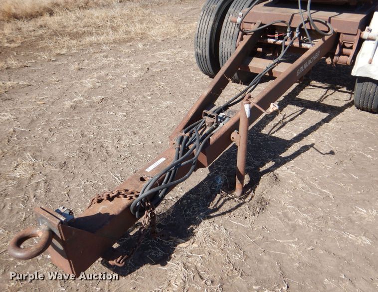 image for item IE9592 1988  Shop built grain trailer