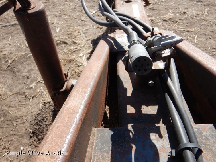 image for item IE9592 1988  Shop built grain trailer