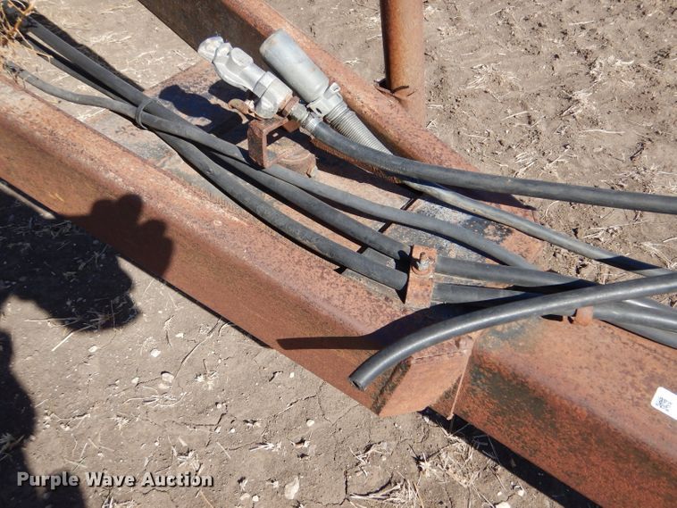 image for item IE9592 1988  Shop built grain trailer