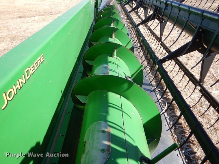 image for item IE9594 2009 John Deere 635F  flex head