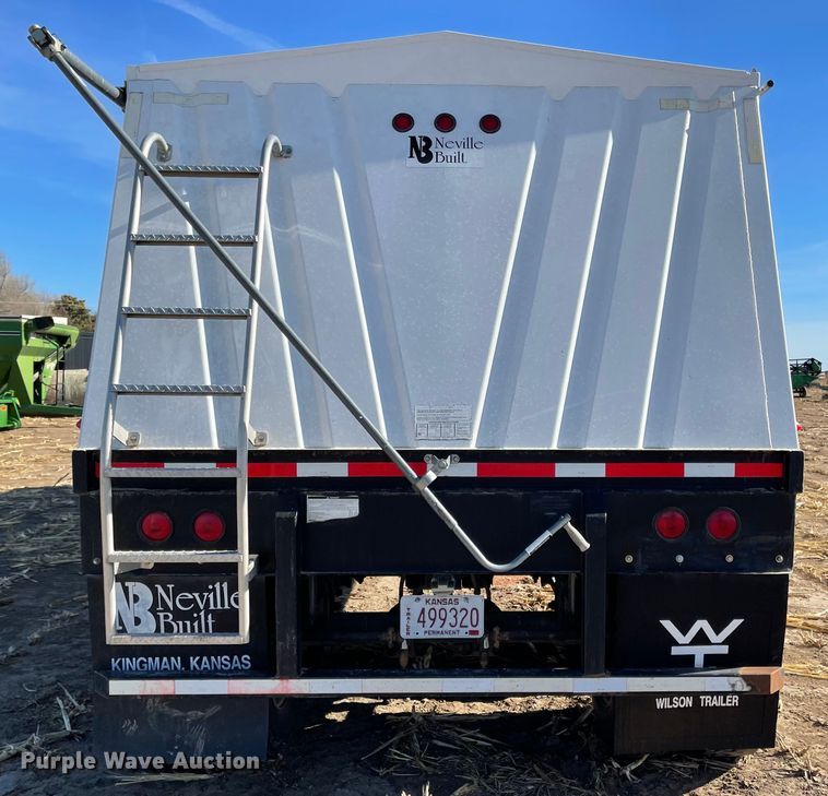 image for item IJ9614 2005 Neville  grain trailer