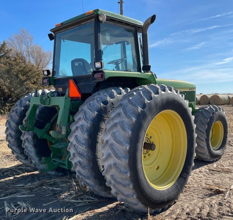 image for item IJ9621 1994 John Deere 4960  MFWD tractor