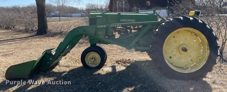 image for item IJ9659 1956 John Deere 60  tractor