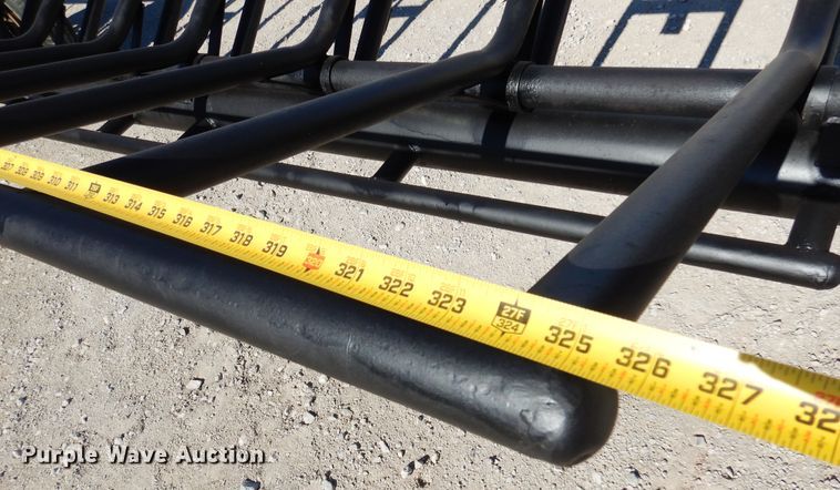 image for item JJ9678 Shop built hay bale trailer