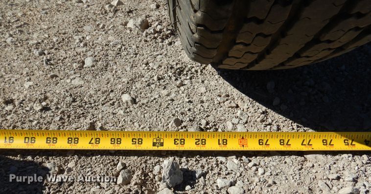 image for item JJ9678 Shop built hay bale trailer