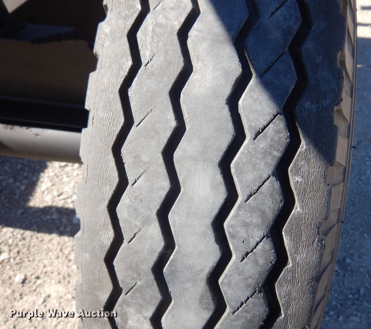 image for item JJ9678 Shop built hay bale trailer