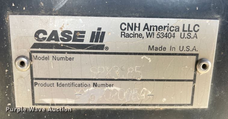 image for item JK9803 2006 Case IH SPX3185  sprayer