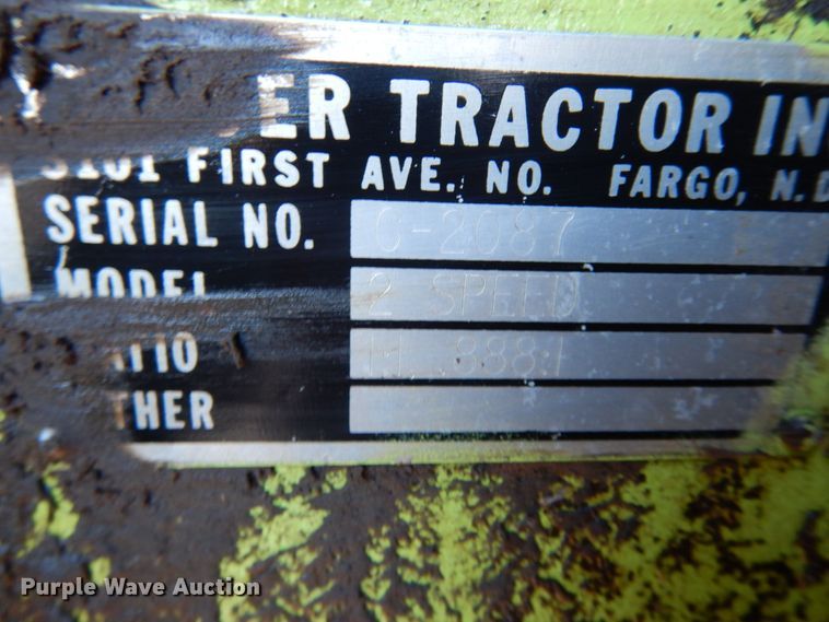image for item JK9809 1976 Steiger Cougar III ST251  4WD tractor