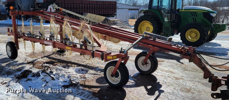 image for item JP9031 Hesston 5021  hay rake