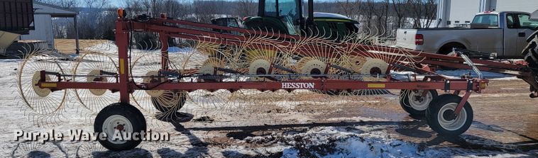 image for item JP9031 Hesston 5021  hay rake