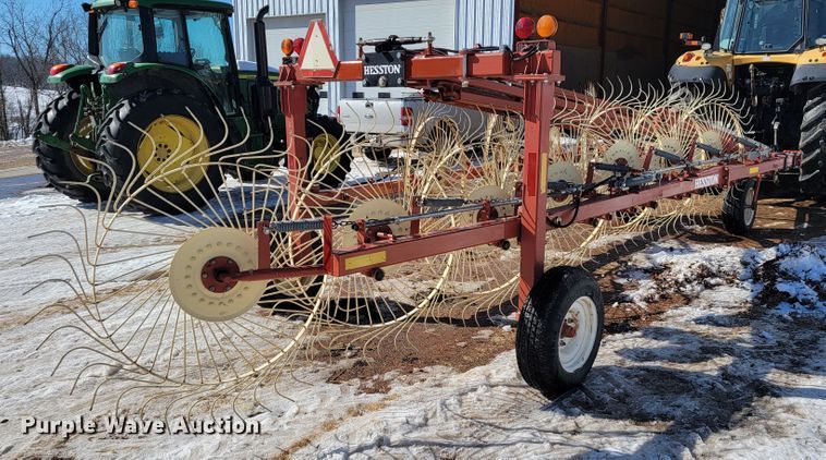 image for item JP9031 Hesston 5021  hay rake