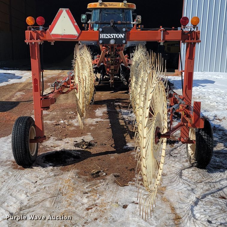 image for item JP9031 Hesston 5021  hay rake